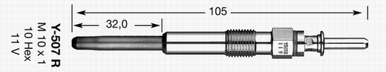 Bujie incandescenta NGK 6592
